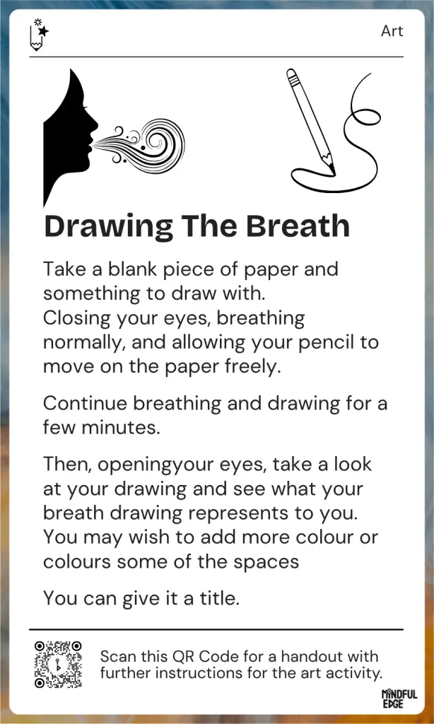 Art Pocket Practice Cards - Drawing the Breath