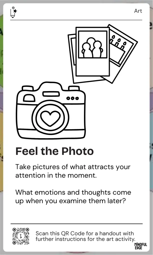 Art Pocket Practice Cards - Feel the Photo