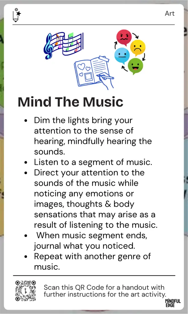 Art Pocket Practice Cards - Mind The Music