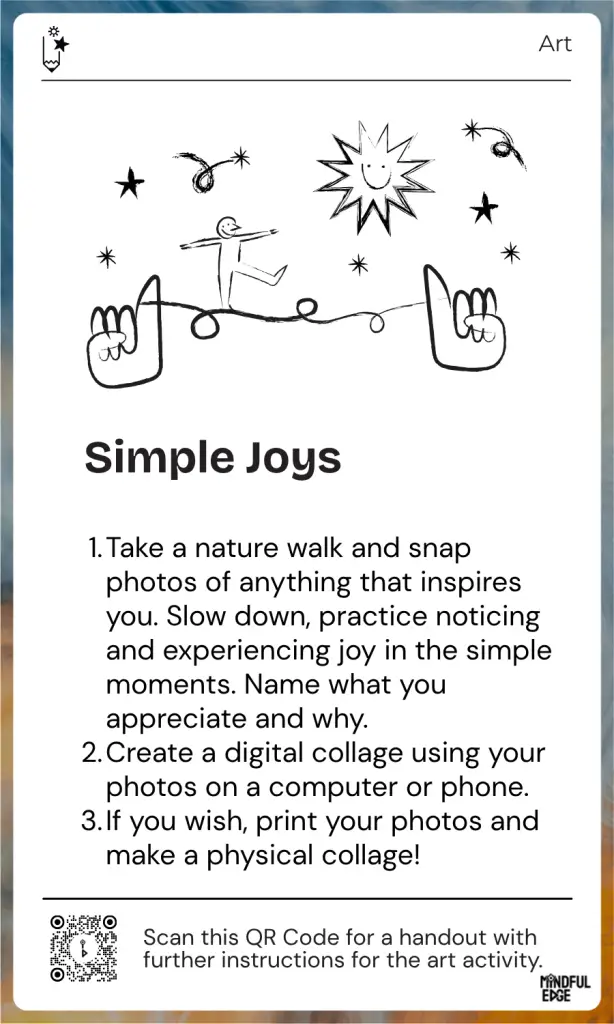 Art Pocket Practice Cards - Simple Joys