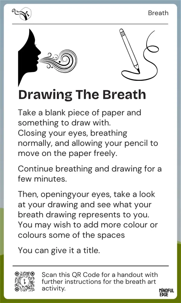 Breath Pocket Practice Card - Drawing the Breath