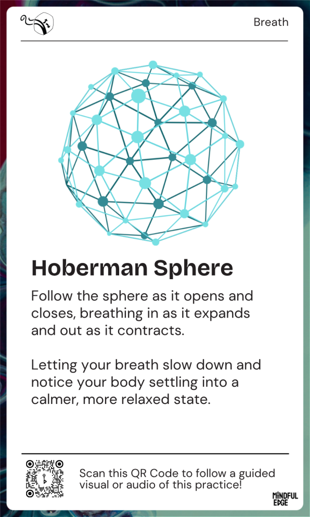 Breath Pocket Practice Card - Hoberman Sphere Breathing