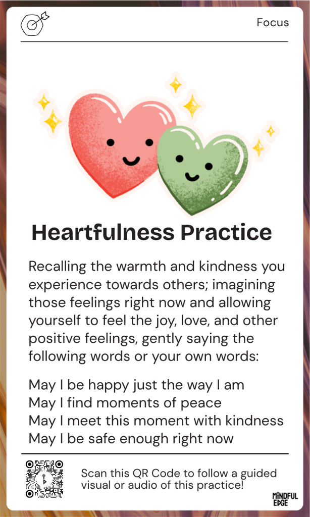 Focus Pocket Practice Card - Heartfulness