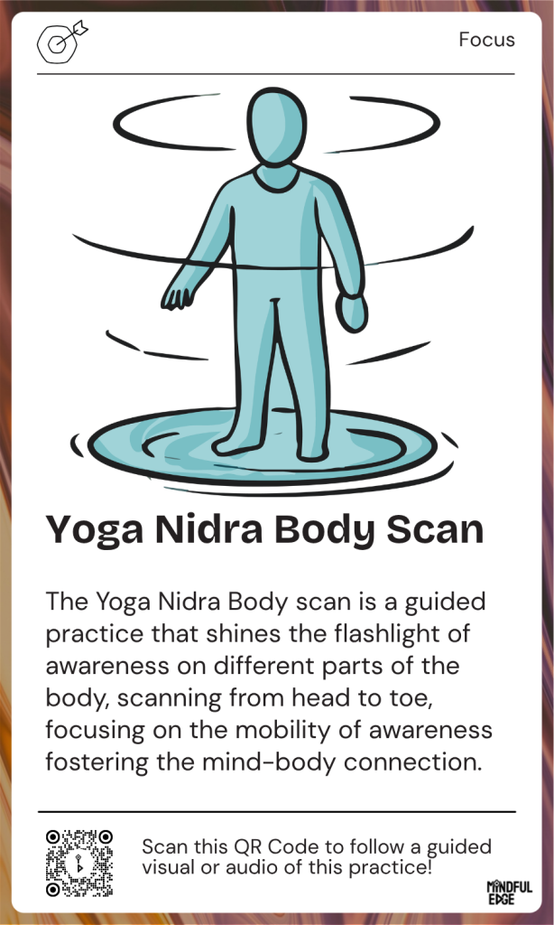 Focus Pocket Practice Card - Yoga Nidra Body Scan