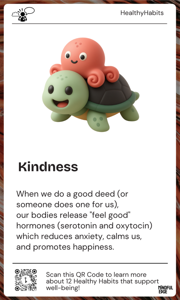 Healthy Habits Pocket Practice Card - Kindness