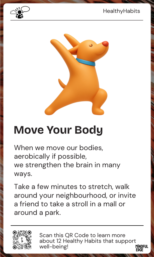 Healthy Habits Pocket Practice Card - Move