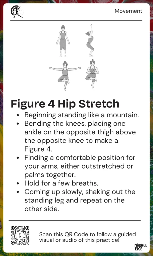 Movement Pocket Practices - Figure 4 Hip Stretch