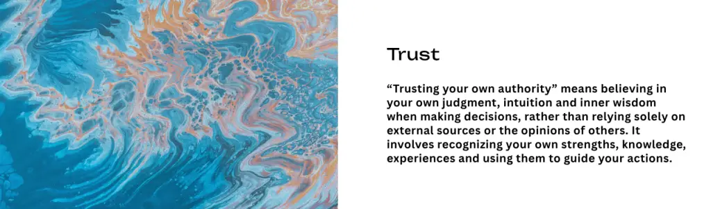 Mindful Attitude Graphic - Trust